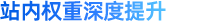 站内权重深度提升